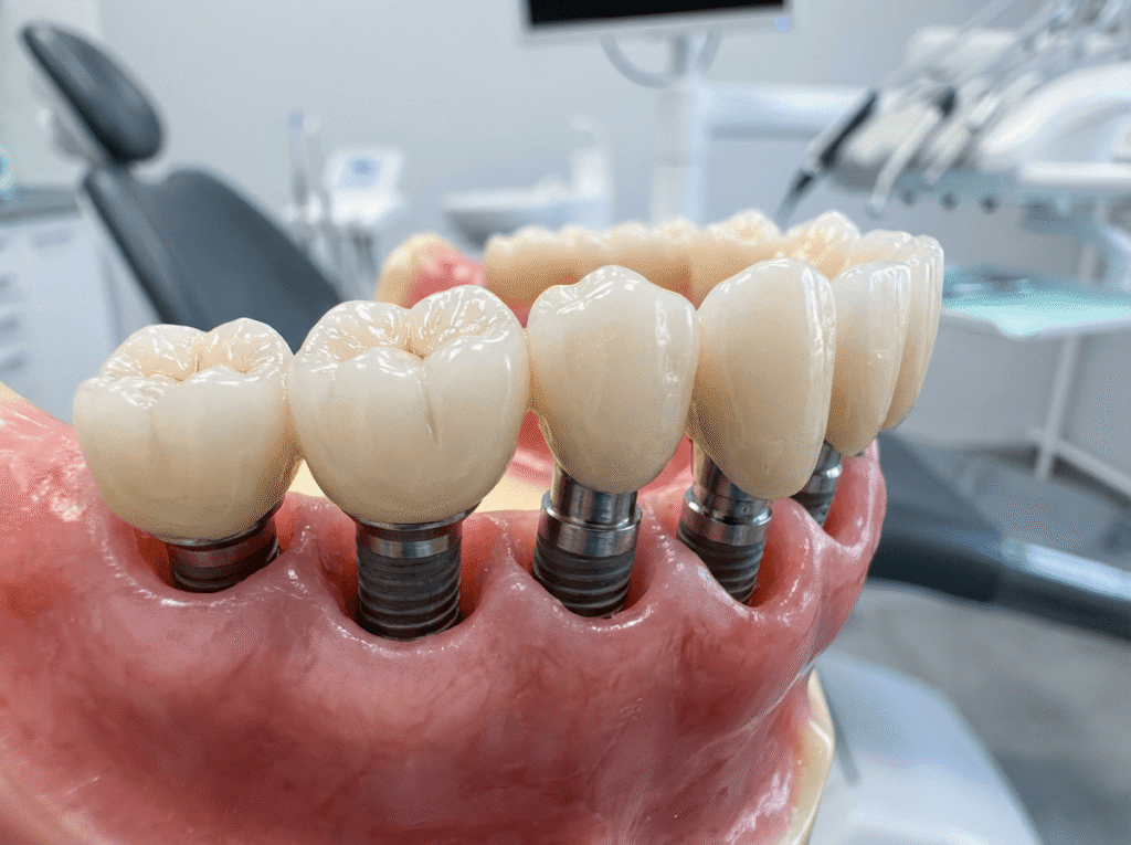 Denti Fissi su Impianti